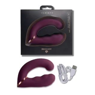 Вібратор Rocks Off Gemini Burgundy 22 Вібратор Rocks Off Gemini Burgundy - Зображення 9