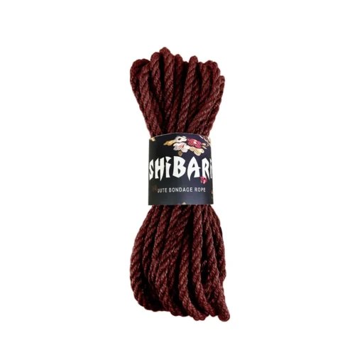 Джутова мотузка для шибарі Feral Feelings Shibari Rope, 8 м коричнева
