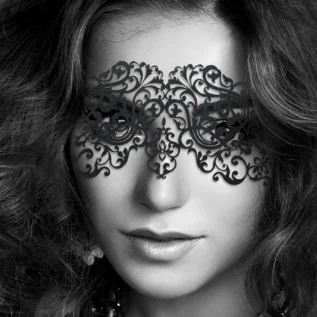 Alternative view of Маска на обличчя Bijoux Indiscrets - Dalila Mask, вінілова, клейове кріплення, без зав'язок
