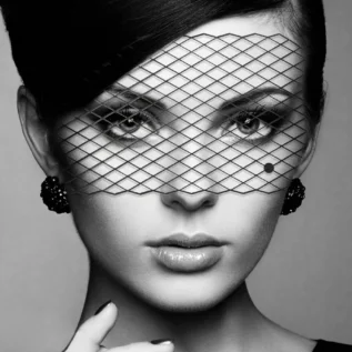 Alternative view of Маска на обличчя Bijoux Indiscrets - Louise Mask, вінілова, клейове кріплення, без зав'язок