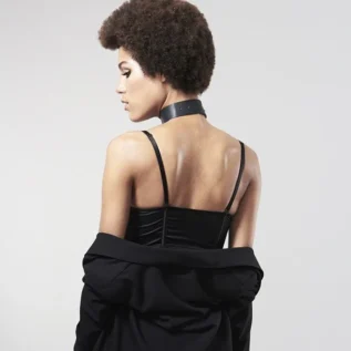 Зображення Чокер Bijoux Indiscrets MAZE – Wide Chocker Black