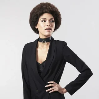 Зображення Чокер Bijoux Indiscrets MAZE – Wide Chocker Black
