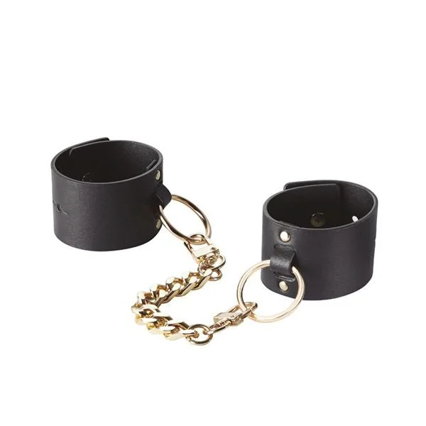 Наручники Bijoux Indiscrets MAZE — Wide Cuffs Black 3 Наручники Bijoux Indiscrets MAZE — Wide Cuffs Black