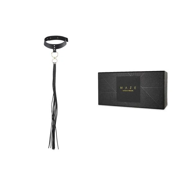 Чокер Bijoux Indiscrets MAZE — Tassel Chocker Black 4 Чокер Bijoux Indiscrets MAZE — Tassel Chocker Black - Зображення 2