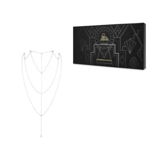Ланцюжок для спини Bijoux Indiscrets Magnifique Back and Cleavage Chain - Silver, прикраса для тіла 12 Зображення Ланцюжок для спини Bijoux Indiscrets Magnifique Back and Cleavage Chain - Silver, прикраса для тіла