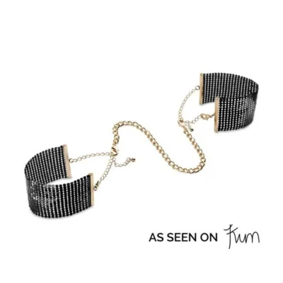 Наручники Bijoux Indiscrets Desir Metallique Handcuffs металеві, стильні браслети