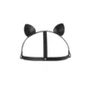 Зображення Маска кішечки Bijoux Indiscrets MAZE - Cat Ears Headpiece Black, екошкіра