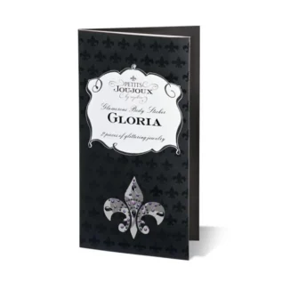 Alternative view of Пестіс з кристалів Petits Joujoux Gloria set of 2, прикраса на груди
