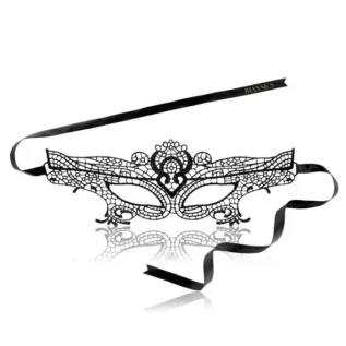 Ажурна маска на обличчя RIANNE S - Masque III зі стрічками-зав'язками 12 Ажурна маска на обличчя RIANNE S - Masque III зі стрічками-зав'язками - Зображення 5