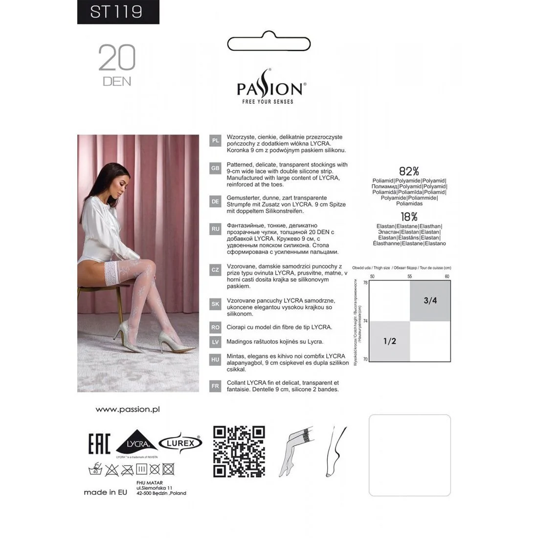 Панчохи Passion ST119 6 Панчохи Passion ST119 - Зображення 4