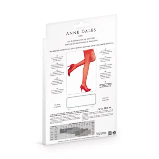 Панчохи Anne De Ales CAMILLA T2 Red 7 Зображення Панчохи Anne De Ales CAMILLA T2 Red