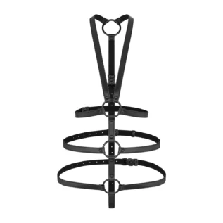 Портупея-фіксатор Bedroom Fantasies: Vera Bondage Harness, чорна 9 Зображення Портупея-фіксатор Bedroom Fantasies: Vera Bondage Harness, чорна