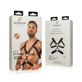Зображення Портупея Bedroom Fantasies: Rocco Bondage Harness, чорна