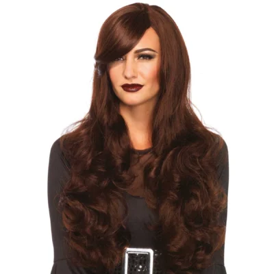 Хвиляста перука з косим чубчиком Leg Avenue Long Wavy Wig 68 см