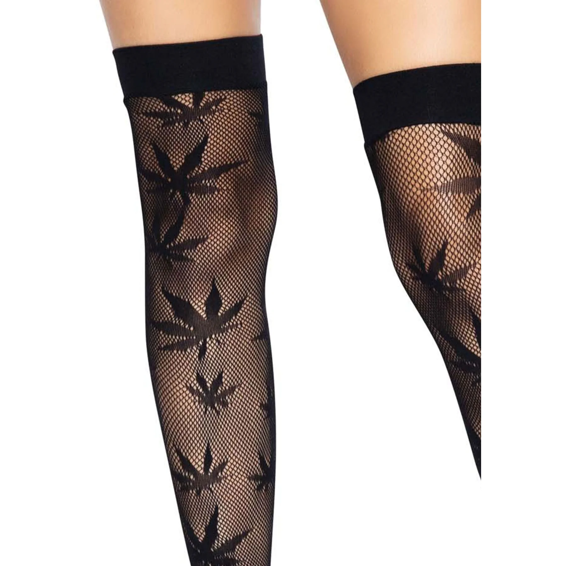 Панчохи з малюнком Leg Avenue 420 Net thigh highs 5 Панчохи з малюнком Leg Avenue 420 Net thigh highs - Зображення 3