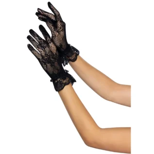 Alternative view of Короткі рукавички Leg Avenue Floral lace wristlength gloves