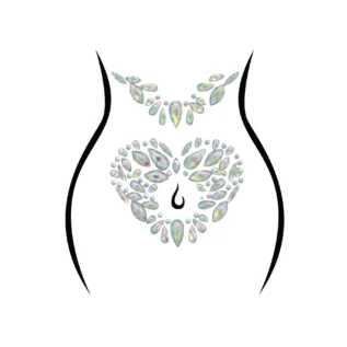 Стрази-прикраси для тіла Leg Avenue Novalie body jewels sticker, наліпки