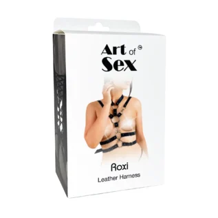 Зображення Сексуальна портупея жіноча Art of Sex - Roxi, розмір XS-2XL, колір чорний