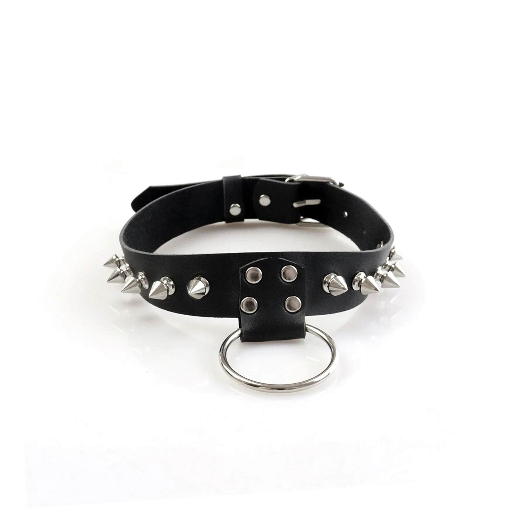 Чоловічий чокер з шипами Art of Sex - Stiles Leather and Spikes 5 Чоловічий чокер з шипами Art of Sex - Stiles Leather and Spikes - Зображення 3
