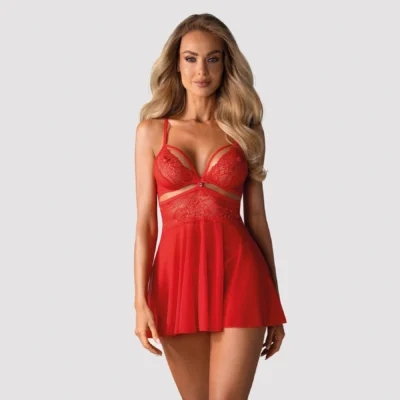 Бебі-дол Obsessive 838-BAB-3 babydoll & thong