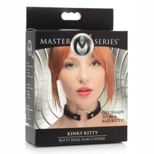 Чокер Master Series Kinky Kitty Ring Slim Choker 8 Зображення Чокер Master Series Kinky Kitty Ring Slim Choker