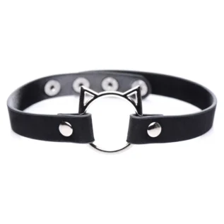 Чокер Master Series Kinky Kitty Ring Slim Choker