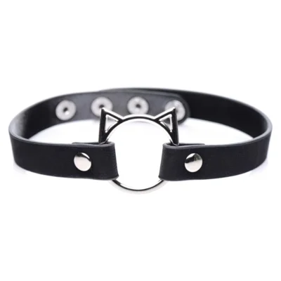 Чокер Master Series Kinky Kitty Ring Slim Choker