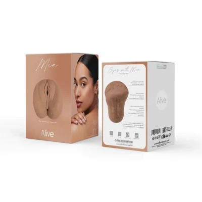 Зображення Мастурбатор Alive Mia Super Realistic Masturbator XL Caramel