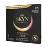 Презервативи SKYN Cocktail Club 3 шт, смаки Pina Colada, Cherry Sunrise та Passion Daiquiri 2 Зображення Презервативи SKYN Cocktail Club 3 шт, смаки Pina Colada, Cherry Sunrise та Passion Daiquiri