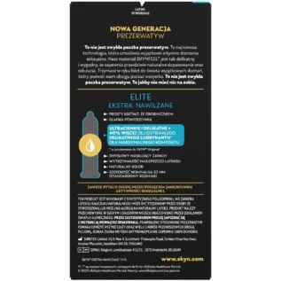 Презервативи SKYN Elite Extra Lubricated 10 шт 7 Зображення Презервативи SKYN Elite Extra Lubricated 10 шт