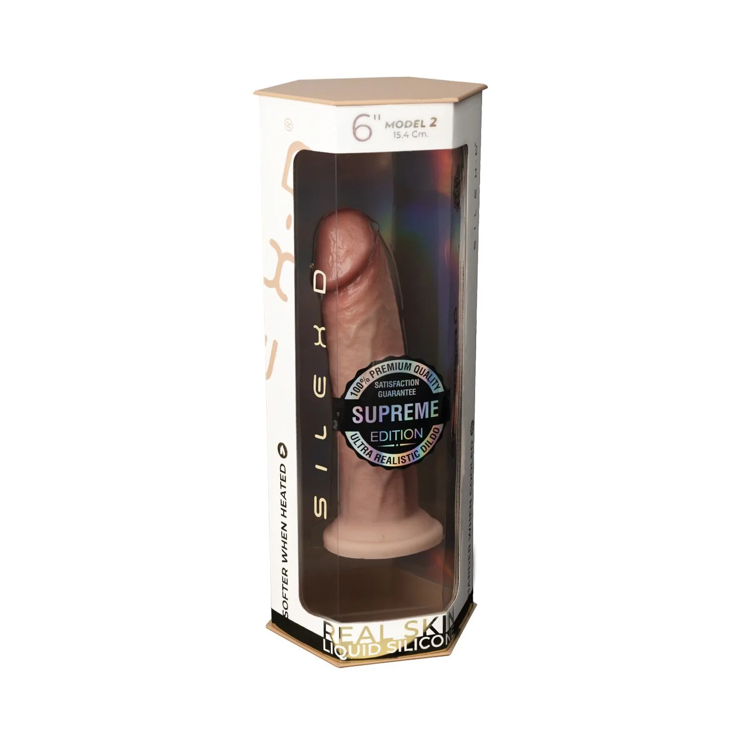 Фалоімітатор SilexD Robby Premium Real Skin Flesh (MODEL 2 size 6in) 8 Фалоімітатор SilexD Robby Premium Real Skin Flesh (MODEL 2 size 6in) - Зображення 6