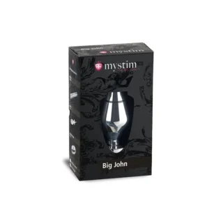 Металева анальна пробка Mystim Big John для електростимулятора, діаметр 6,5 см 15 Зображення Металева анальна пробка Mystim Big John для електростимулятора, діаметр 6,5 см
