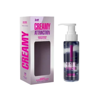 Alternative view of Зволожувальний крем-гель 2в1 Intt Creamy Attraction Blackberry 100мл для всього тіла, смак ожини