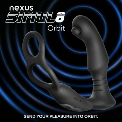 Зображення Стимулятор простати Nexus SIMUL8 Orbit Edition з ерекційним кільцем