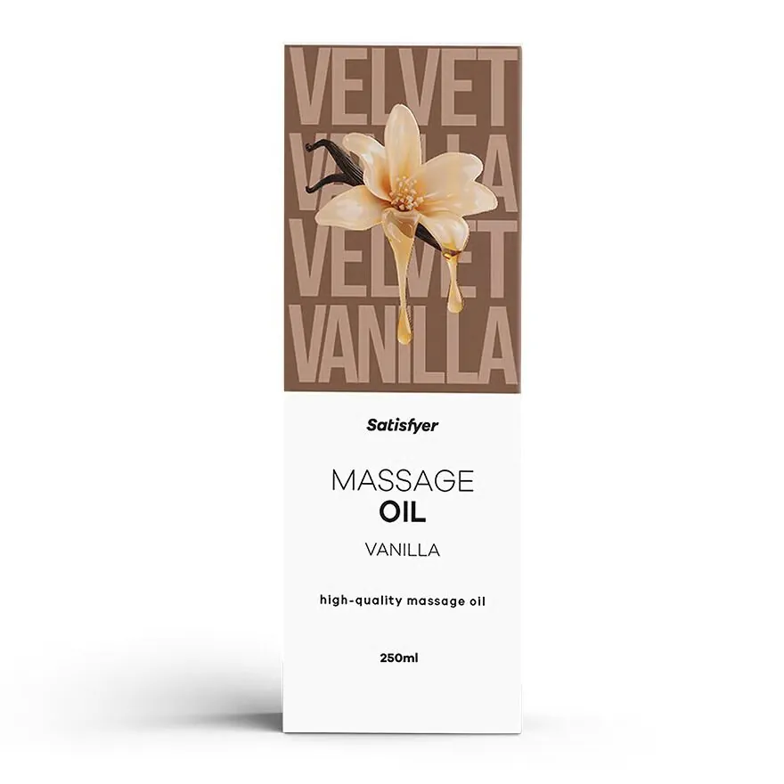 Масажна олія Satisfyer Massage Oil Vanilla 250 мл 3 Масажна олія Satisfyer Massage Oil Vanilla 250 мл