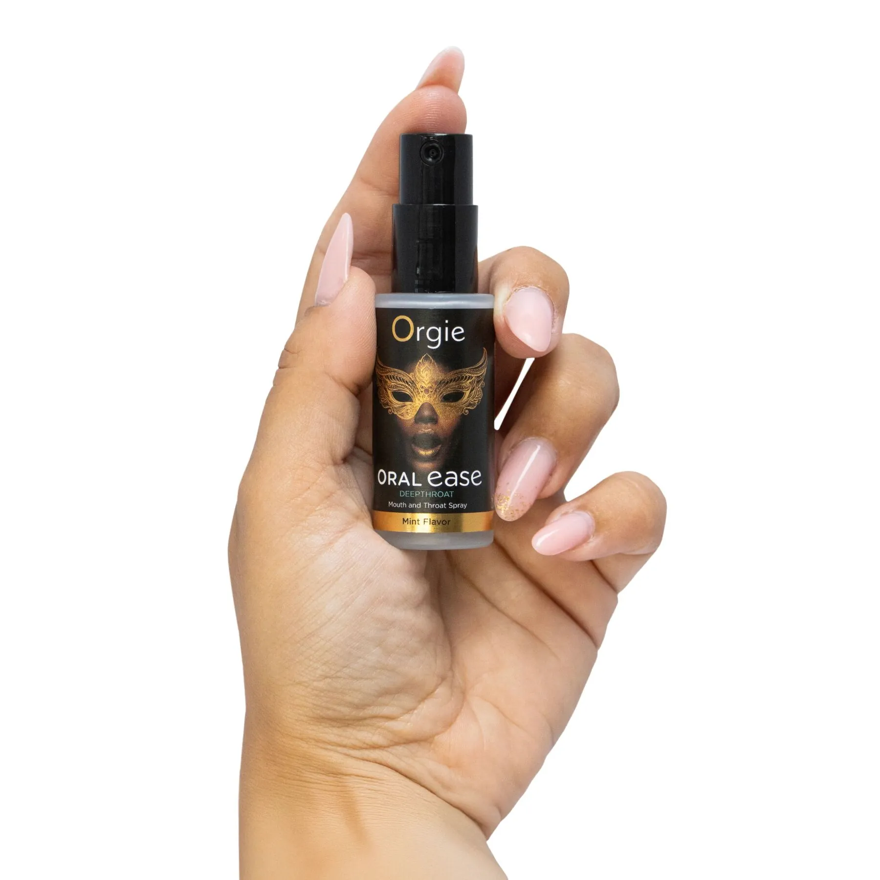 Спрей для глибокого мінету Orgie – Oral Ease Deepthroat (15 мл), м’ятний, без анестетиків 4 Спрей для глибокого мінету Orgie – Oral Ease Deepthroat (15 мл), м’ятний, без анестетиків - Зображення 2