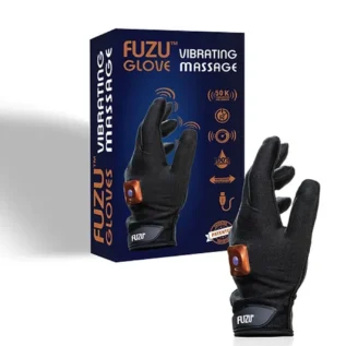 Alternative view of Віброрукавичка (ліва) FUZU Gloves Vibrating Massage Left Hand, 11 режимів