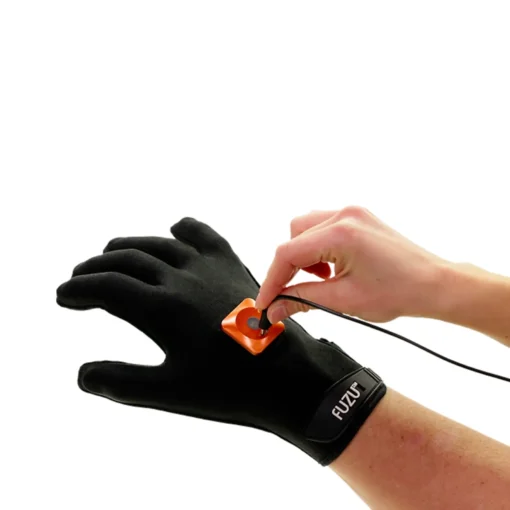 Віброрукавичка (права) FUZU Gloves Vibrating Massage Right Hand, 11 режимів - Зображення 7