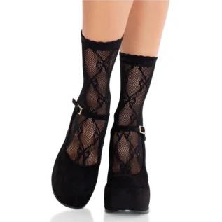 Шкарпетки Leg Avenue Bow Net Anklets 12 Зображення Шкарпетки Leg Avenue Bow Net Anklets