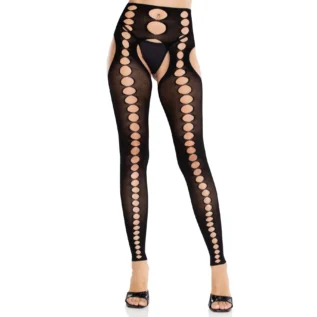 Колготки Leg Avenue Seamless Opaque Footless Suspender Hose One Size