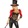 Костюм циркачки Leg Avenue Circus Ringmaster Diva Catsuit