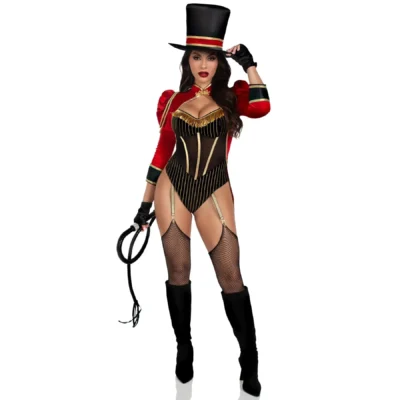 Зображення Костюм циркачки Leg Avenue Ravishing Ringmaster Bodysuit