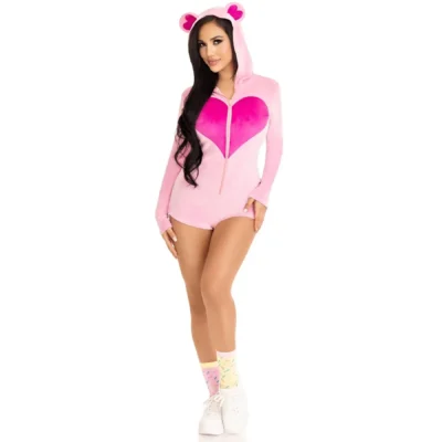 Зображення Комбінезон «Солодкий ведмедик» Leg Avenue Sweetheart Bear Velvet Romper