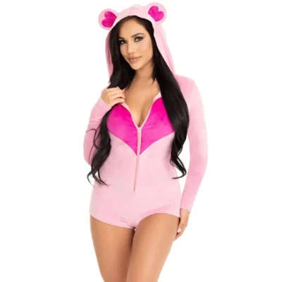 Зображення Комбінезон «Солодкий ведмедик» Leg Avenue Sweetheart Bear Velvet Romper