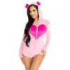 Комбінезон «Солодкий ведмедик» Leg Avenue Sweetheart Bear Velvet Romper