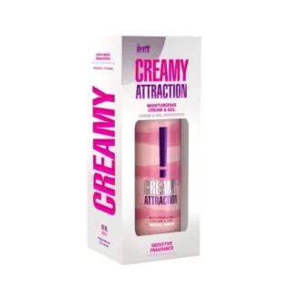 Зображення Зволожувальний крем-гель 2в1 Intt Creamy Attraction Seduction 100мл з афродизіаком, унісекс