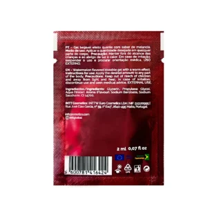Alternative view of Пробник гелю для оральних пестощів з зігрівальним ефектом INTT Lick Me Kissable Gel Watermelon 2 мл