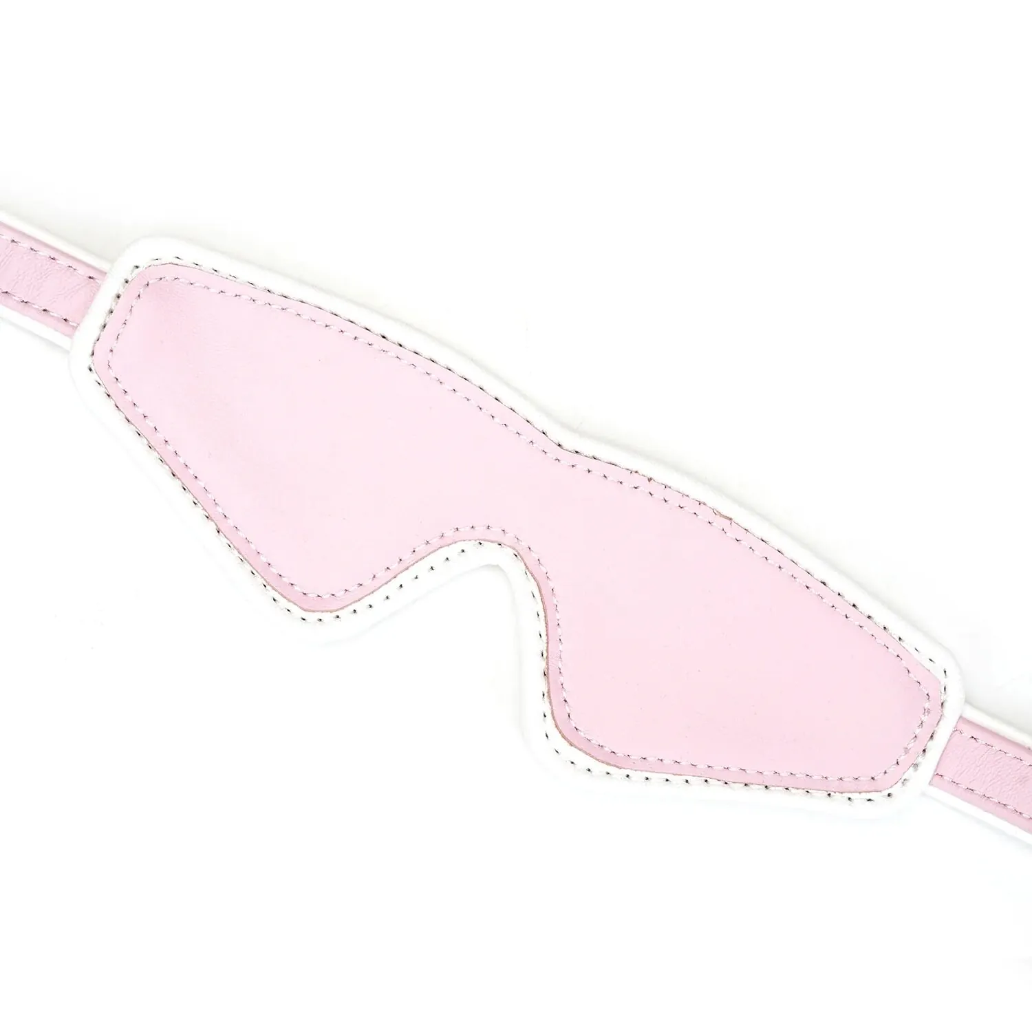 Шкіряна маска на очі Liebe Seele White & Pink Fairy Goat Leather Blindfold 5 Шкіряна маска на очі Liebe Seele White & Pink Fairy Goat Leather Blindfold - Зображення 3