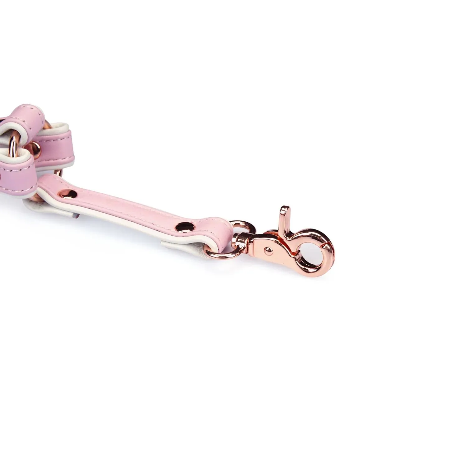 Хрестовина Liebe Seele White & Pink Leather Hogtie 6 Хрестовина Liebe Seele White & Pink Leather Hogtie - Зображення 4