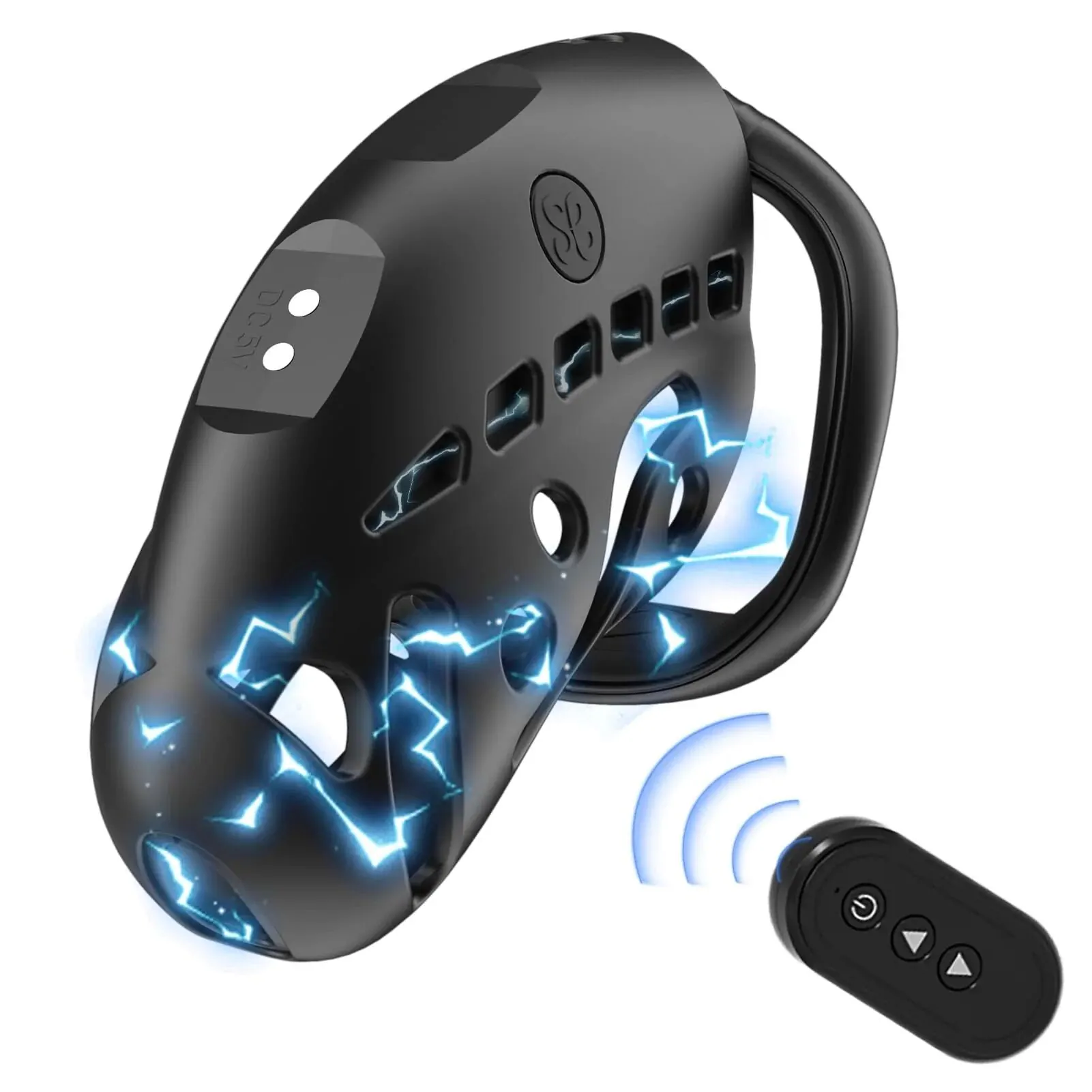 Клітка для члена з електростимуляцією LOCKINK SEVANDA Nautilus Estim Chastity Cage 3 Клітка для члена з електростимуляцією LOCKINK SEVANDA Nautilus Estim Chastity Cage